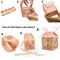 100 Pack Love Heart Laser Cut Wedding Party Favor Box Candy Bag Chocolate Gift Boxes Bridal Birthday Shower Bomboniere with Ribbons